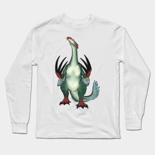 Therizinosaurus (Green) Long Sleeve T-Shirt